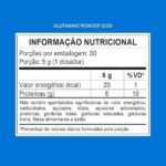 3VS Nutrition Glutamine Powder 150g 100% Glutamina Pura - Imagem 2