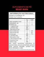 3VS Nutrition Pré-Workout Beast Burn 300g – Suplemento Pré-Treino Fórmula Única com Cafeína, Beta Alanina, L-Carnitina, Citrulina, Morosil® e Cúrcuma – 50 Doses 300gr Sabor Frutas Vermelhas - Imagem 2