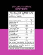 3VS Nutrition Pré-Workout Beast Burn 300g – Suplemento Pré-Treino Fórmula Única com Cafeína, Beta Alanina, L-Carnitina, Citrulina, Morosil® e Cúrcuma – 50 Doses 300gr Sabor Uva - Imagem 2