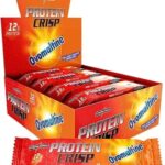 Integralmedica - Barra de Proteína Whey Protein Crisp Bar Ovomaltine - Snack Proteíco - Pré e Pós-Treino - 12 Unidades