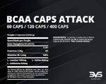 BCAA Attack 120 Cáps | 3VS Nutrition - Imagem 2