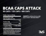 BCAA Attack 120 Cáps | 3VS Nutrition - Imagem 2