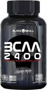 Bcaa 2400 - 100 Tabletes - Black Skull, Black Skull