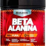 Beta Alanina 250g - 100% Puro Importado - Soldiers Nutrition