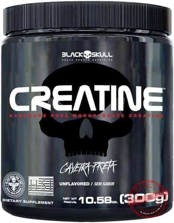 Black-Skull-Creatine-Pure-Monohydrate-300-g.jpg Black Skull Creatine Pure Monohydrate - 300 g - Imagem 1