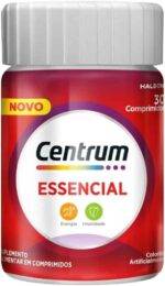 Centrum Essencial Multivitamínico Diário, com Complexo B, Vitamina D, e Magnesio, 30 Comprimidos