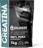 Creatina Monohidratada 1Kg - 100% Pura Importada - Soldiers Nutrition