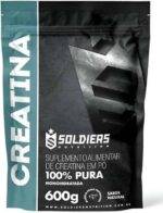 Creatina Monohidratada 600g - 100% Pura Importada - Soldiers Nutrition