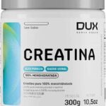 Creatina Monohidratada Sem Sabor - Pote 300g - Suplementação Treino Academia, Ganho Muscular Hipertrofia, Força Energia Resistência, Suplementos Naturais - DUX HUMAN HEALTH