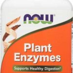 Enzimas Digestivas de Plantas 120 cápsulas - NOW