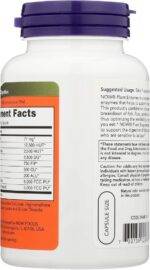 Enzimas Digestivas de Plantas 120 cápsulas - NOW - Imagem 2