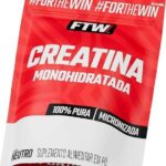 FTW Creatina Monohidratada 100% Pura - Explosão de Energia, Força e Resistência - Absorção Rápida para Ganho de Massa e Performance (Refil 1KG)