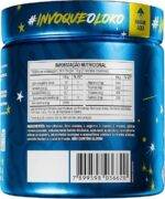 FTW Pré-Treino Diabo Verde Diploko em Pó com Cafeína, Aminoácidos Beta‑Alanina e Arginina para Treinos e Atividades Físicas - Pote 300 g (Blueberry Radioativo) - Imagem 2