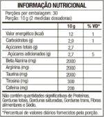 FTW Pré-Treino Diabo Verde em Pó com Cafeína, Aminoácidos Beta‑Alanina e Arginina para Treinos e Atividades Físicas - Pote 300 g (Sabor: Black Ice) - Imagem 2