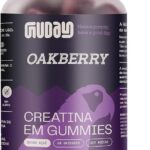 Guday Creatina Monoidratada em Gummies 60 Gomas Sabor Açai Oakberry – Suplementação Prática e Refrescante para Sua Rotina de Treinos