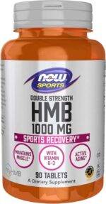 HMB 1000mg (90 tablets) Now Foods