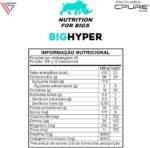 Hipercalórico BigHyper com Creatina 3Kg Nutrition For Bigs (Cookies) - Imagem 2