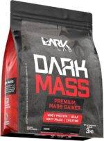 Hipercalórico Dark Mass Dark Lab, 3kg, Morango, Ganho de Massa - Imagem 2