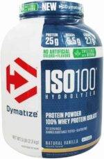 ISO 100 - 100% Hidrolyzed Stevia (2,3kg) - Sabor Natural Baunilha, Dymatize Nutrition