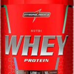 Integralmédica Nutri Whey Protein Morango – Pote de 900 g - Super Mass Gainer