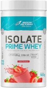 Isolate Prime Whey 900g Sabor Morango Bodyaction