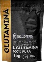 L-Glutamina 1kg - 100% Pura Importada - Soldiers Nutrition