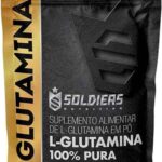 L-Glutamina 500g - 100% Pura Importada - Soldiers Nutrition