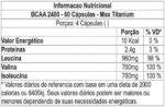 Max Titanium Bcaa 2400 - 60 Cápsulas - Imagem 2