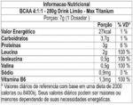 Max Titanium Bcaa 4: 1: 1-280G Drink Limão - - Imagem 2