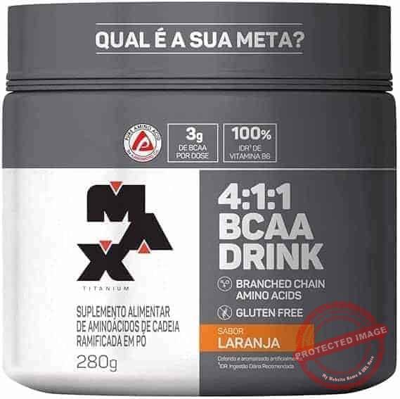Max-Titanium-Bcaa-Drink-280G-Sabor-Laranja.jpg Max Titanium 4:1:1 Bcaa Drink (280G) - Sabor Laranja - Imagem 1