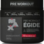 Max Titanium Egide Pre-Workout 300G (Frutas Vermelhas)