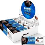Max Titanium Power Protein Bar (8 Unid - 90G) - Sabor Dark Chocolate Truffle