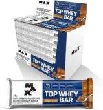 Max Titanium Top Whey Bar 12 Unidades De 41G (Doce De Leite)