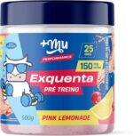 '+Mu Pré Treino Exquenta Sabor Pink Lemonade - 500g