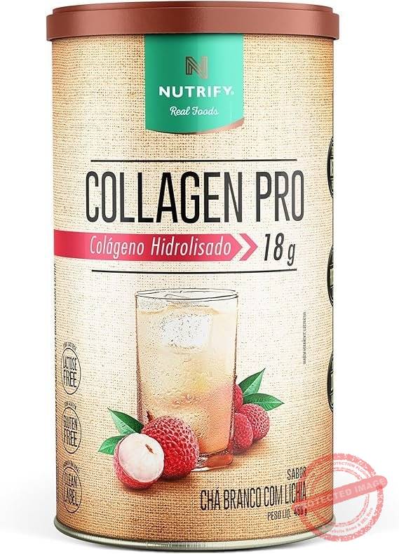 Nutrify-Colageno-Collagen-Pro-450g-Cha-Branco-com-Lichia.jpg Nutrify - Colágeno Collagen Pro - 450g - Chá Branco com Lichia - Imagem 1