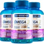 Ômega 3-3 unidades de 120 cápsulas - Catarinense