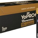 Pack YoPRO Bebida Láctea Energy Boost UHT Café Expresso 15G de Proteínas 250ml - 24 Unidades