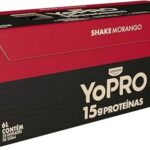 Pack YoPRO Bebida Láctea UHT Morango 15g de Proteínas 250ml -24 Unidades