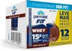 Parmalat Fit Bebida Proteica Chocolate 15g de Proteína 250mL – 12 Unidades