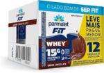 Parmalat Fit Bebida Proteica Chocolate 15g de Proteína 250mL – 12 Unidades