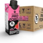 Piracanjuba ProForce 15g de Proteínas Zero Lactose Sabor Morango - 12 Unidades de 250ml