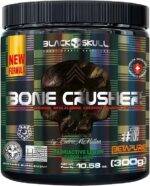 Pré-Treino Suplemento Alimentar Bone Crusher Black Skull 300g Sabor Lemon Radioactive