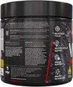 Pré-Treino Venom Underground Dark Lab 300g, Maçã Verde, Estímulo Físico e Mental - Imagem 2