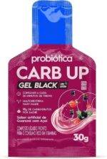 Probiótica Carb Up Gel Black Guaraná Com Açaí 10 Sachês 30G - Imagem 2