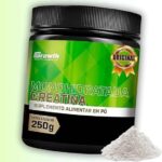 Suplemento em pó Growth Supplements Creatina Pura em pote de 250g