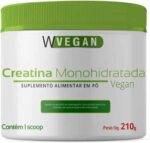 W Vegan Mais Nutrition Creatina 210 g (a embalagem pode variar)