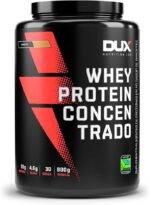 Whey Protein Concentrado Banofee Pote 900g – Contribui para o Ganho Muscular Hipertrofia – Dux Human Health
