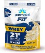 Whey Protein Concentrado Baunilha Parmalat Fit 450g