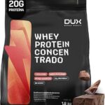 Whey Protein Concentrado Chocolate Refil 1.8kg – Contribui Para o Ganho Muscular Hipertrofia – Dux Human Health