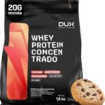 Whey Protein Concentrado Cookies Refil 1.8kg – Contribui Para o Ganho Muscular Hipertrofia – Dux Human Health